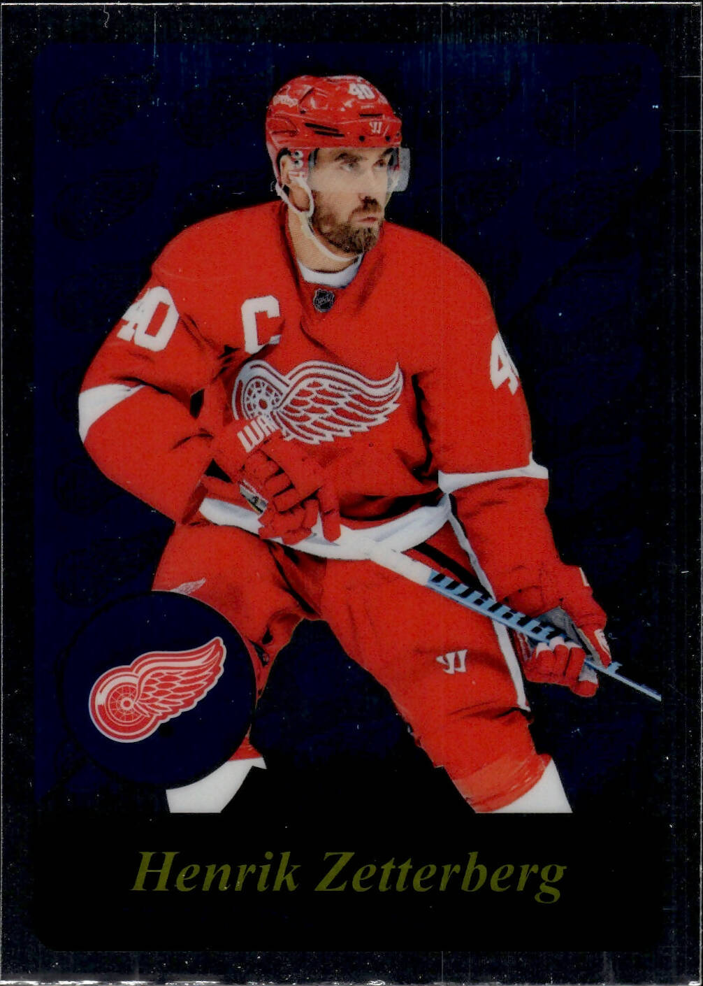 2015-16 O-Pee-Chee Platinum Hockey Retro #R66 Henrik Zetterberg - Detroit Redwings