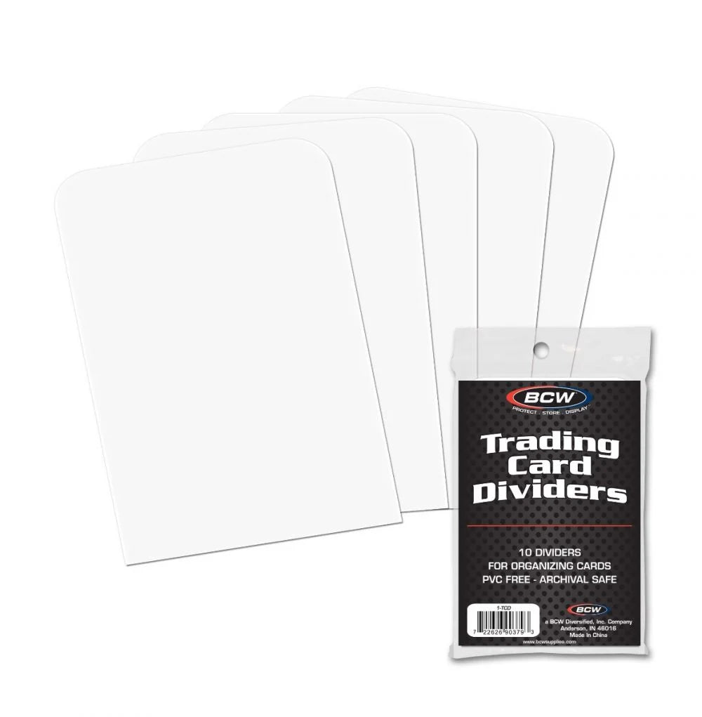 BCW Trading Card Dividers 10pk