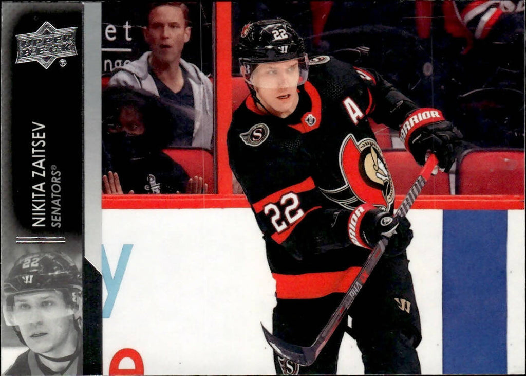 2021-22 Upper Deck Series 2 Hockey - Base #379 Nikita Zaitsev - Ottawa Senators