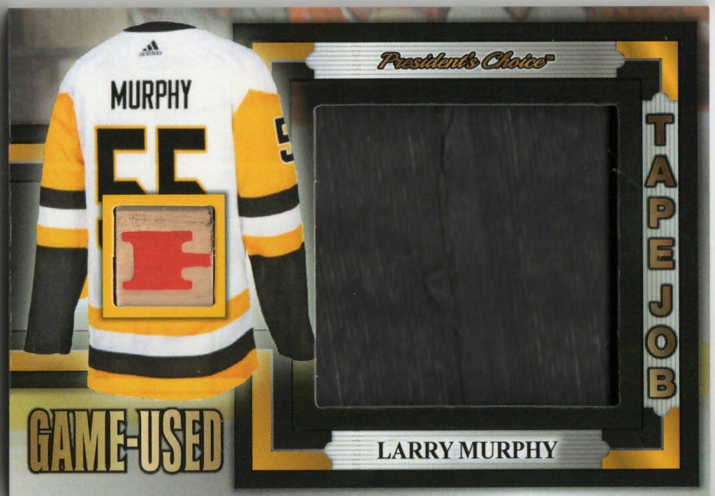 2018 Presidents Choice Hockey - Tape Job /5 #TJ55 Larry Murphy - Pittsburgh Penguins