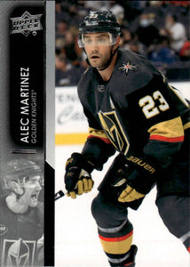 2021-22 Upper Deck Series 2 Hockey - Base #430 Alec Martinez - Vegas Golden Knights