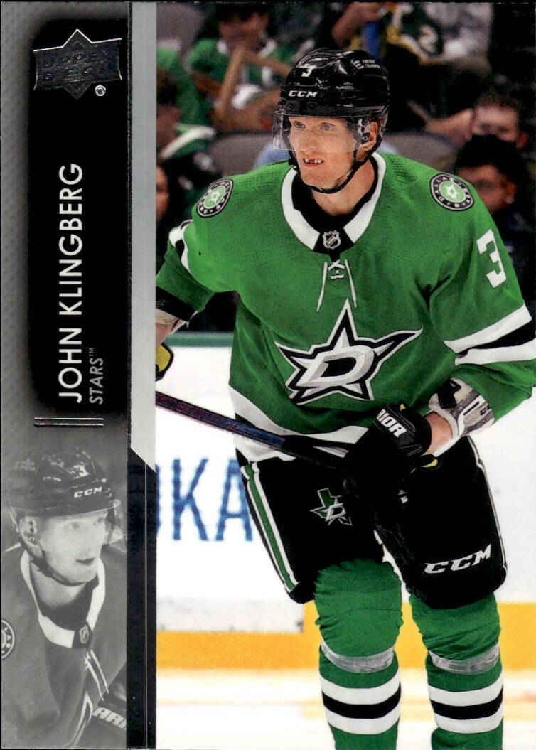 2021-22 Upper Deck Series 2 Hockey - Base #311 John Klingberg - Dallas Stars