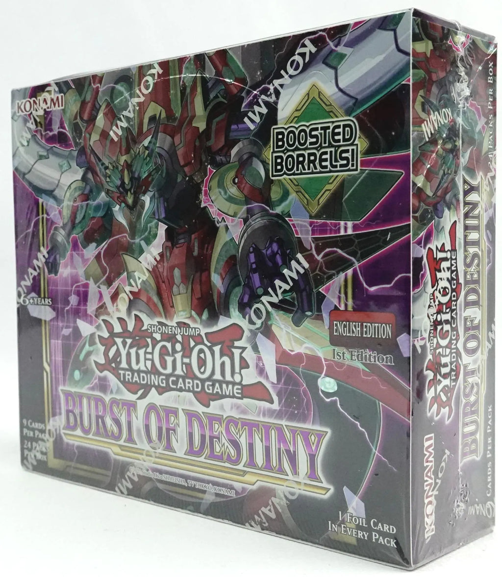 Yu-Gi-Oh Burst Of Destiny Booster Box