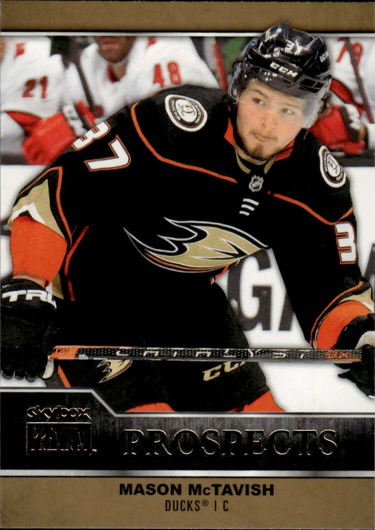 2021-22 Upper Deck Skybox Metal Universe Hockey Premium Prospects #PP-2 Mason McTavish - Anaheim Ducks