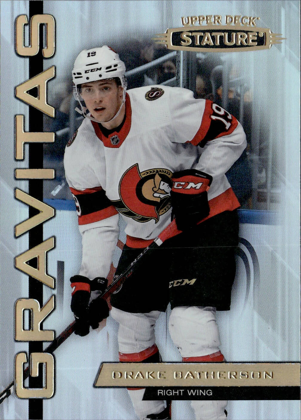 2021-22 Upper Deck Stature - Gravitas #G-12 Drake Batherson - Ottawa Senators