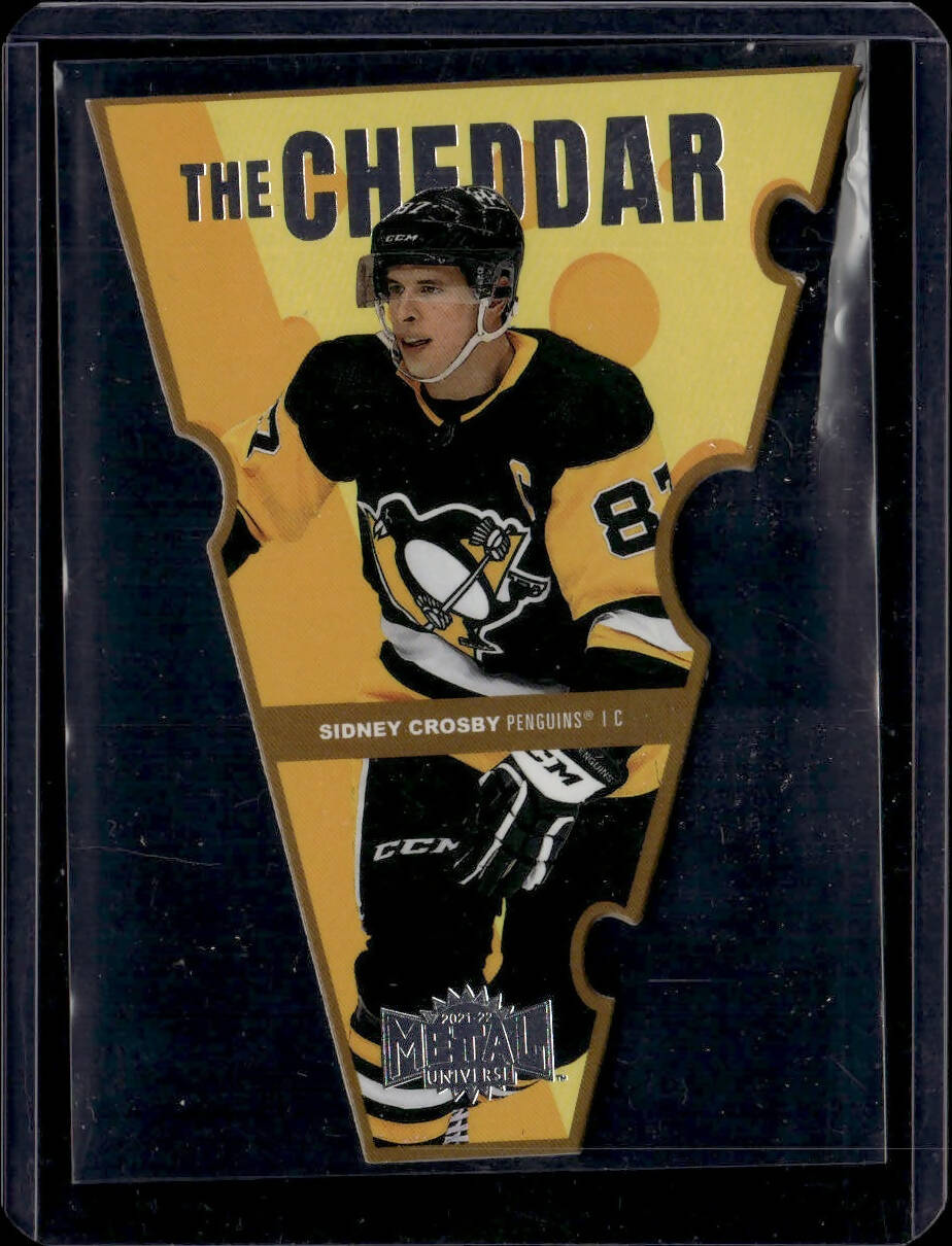 2021-22 Upper Deck Skybox Metal Universe Hockey - The Cheddar #TC-30 Sidney Crosby - Pittsburgh Penguins