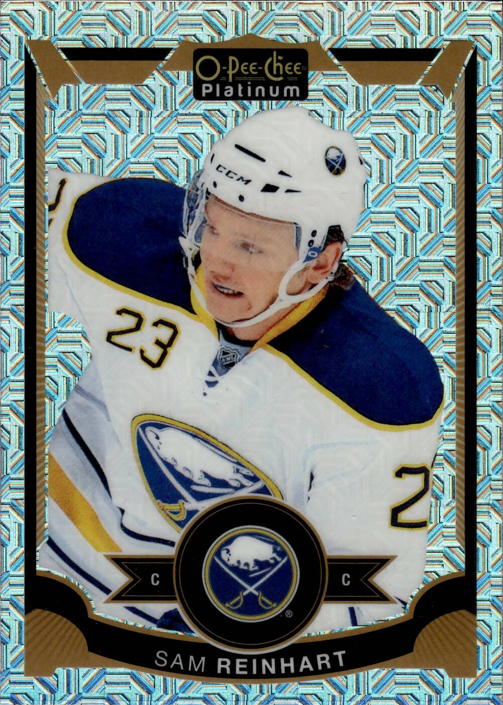 2015-16 O-Pee-Chee Platinum Hockey Traxx #64 Sam Reinhart - Buffalo Sabres