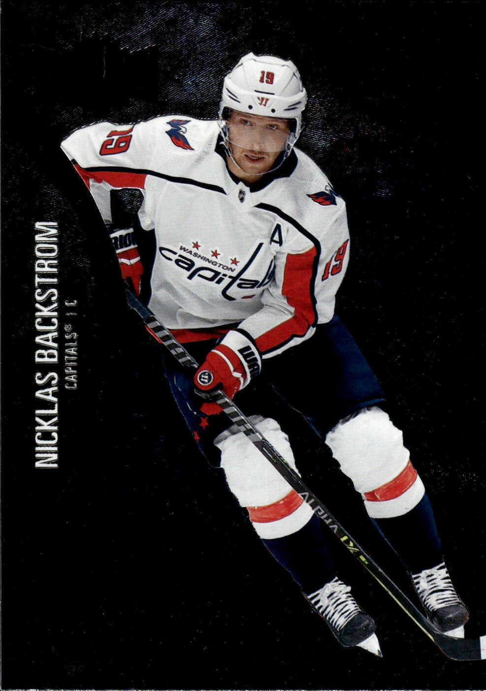 2021-22 Upper Deck Skybox Metal Universe Hockey Base #83 Nicklas Backstrom - Washington Capitals