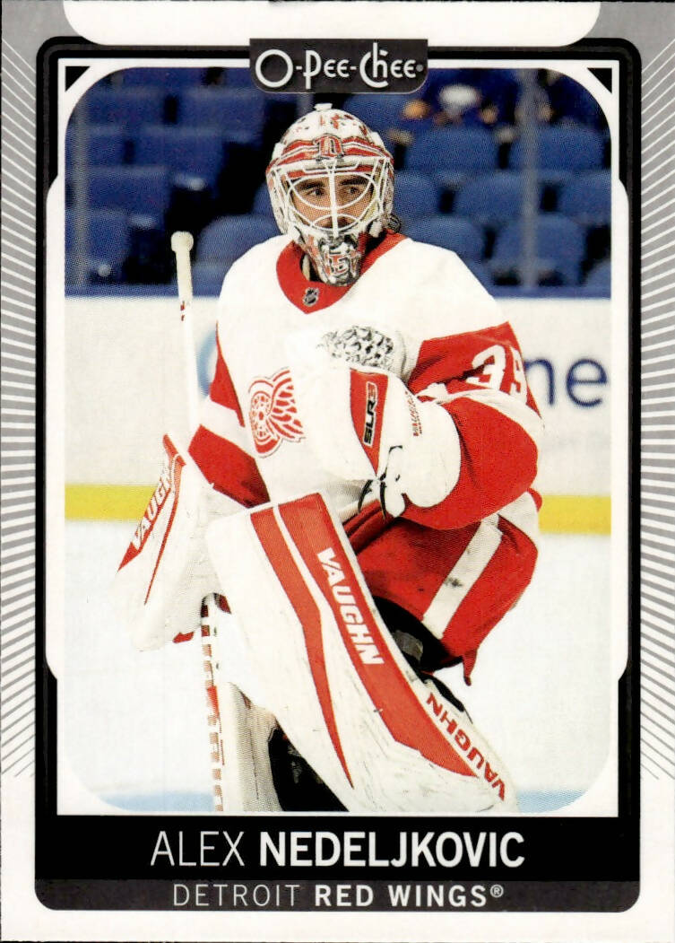 2021-22 Upper Deck Series 2 Hockey - O-Pee-Chee Update #603 Alex Nedeljkovic - Detroit Red Wings