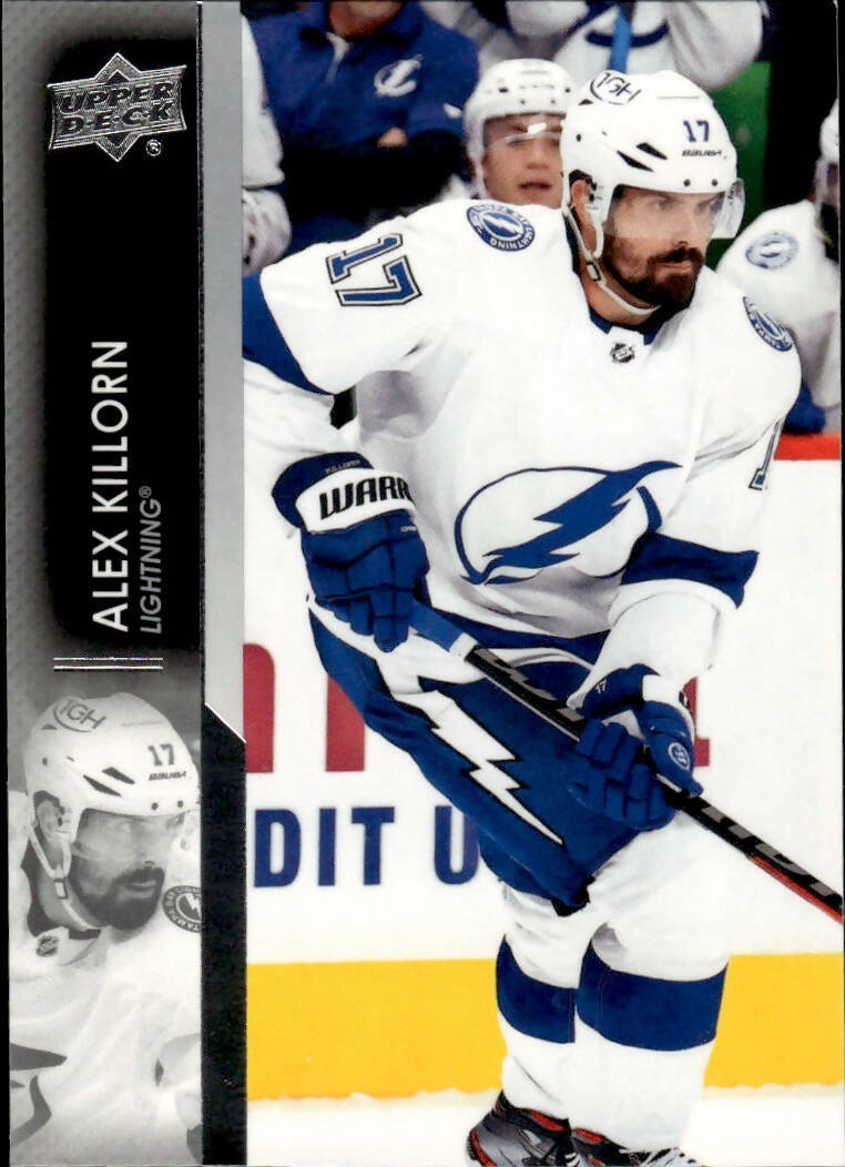 2021-22 Upper Deck Series 2 Hockey - Base #411 Alex Killorn - Tampa Bay Lightning