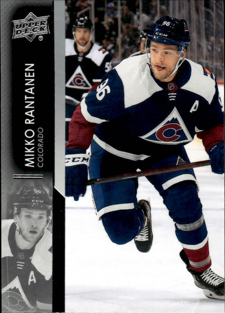 2021-22 Upper Deck Series 2 Hockey - Base #300 Mikko Rantanen - Colorado Avalanche