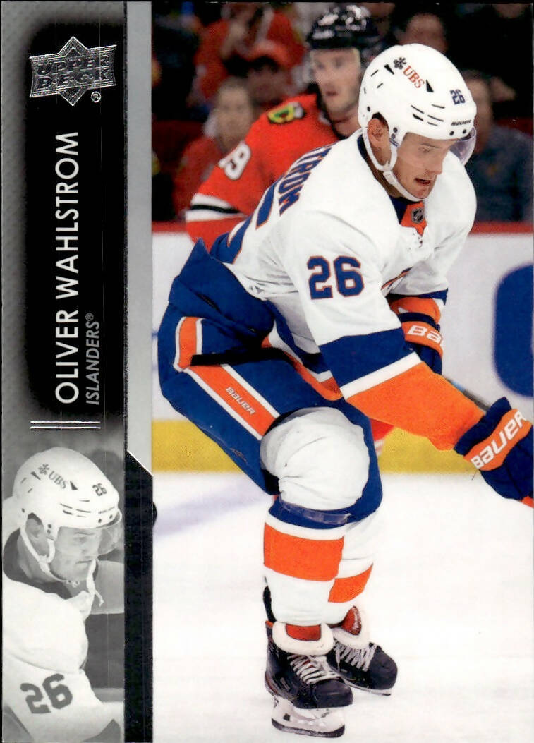 2021-22 Upper Deck Series 2 Hockey - Base #367 Oliver Wahlstrom - New York Islanders