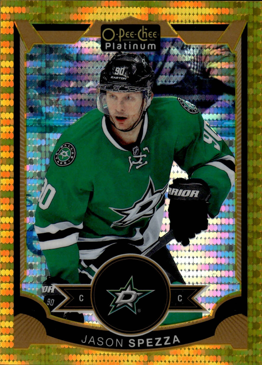 2015-16 O-Pee-Chee Platinum Hockey Seismic Gold /50 #11 Jason Spezza - Dallas Stars