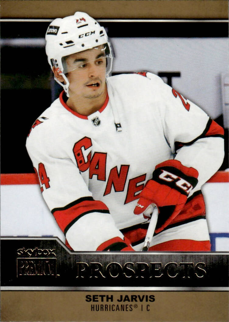 2021-22 Upper Deck Skybox Metal Universe Hockey Premium Prospects #PP-6 Seth Jarvis - Carolina Hurricanes