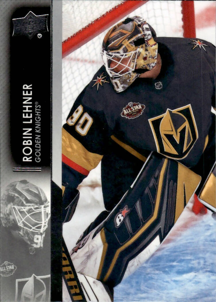 2021-22 Upper Deck Series 2 Hockey - Base #429 Robin Lehner - Vegas Golden Knights