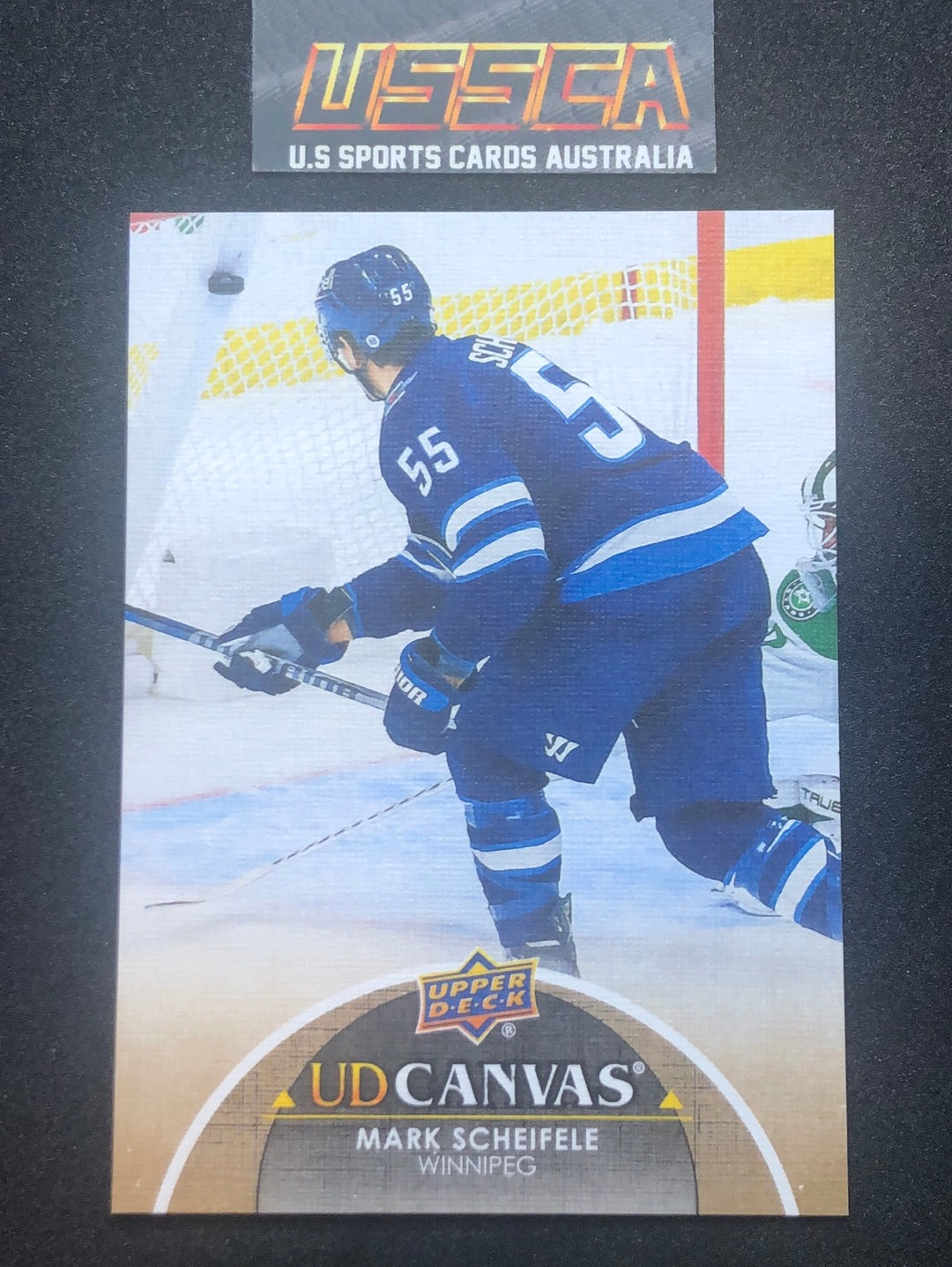 2021-22 Upper Deck Series Two #C208 - UD Canvas - Mark Scheifele - Winnipeg Jets