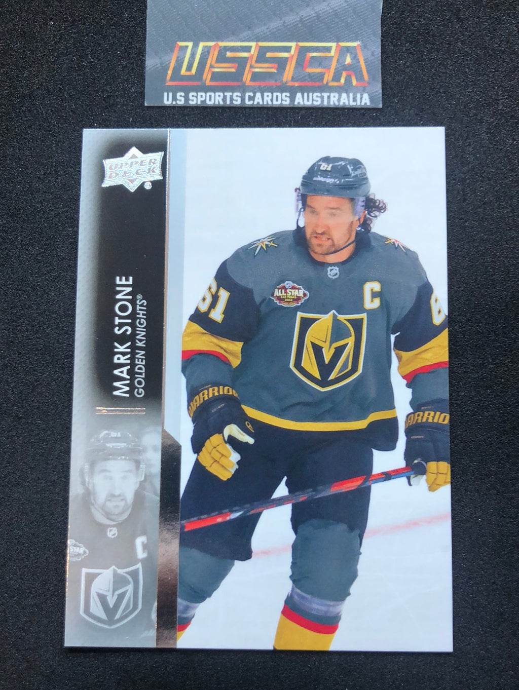 2021-22 Upper Deck Series Two #433 - Mark Stone - Vegas Golden Knights