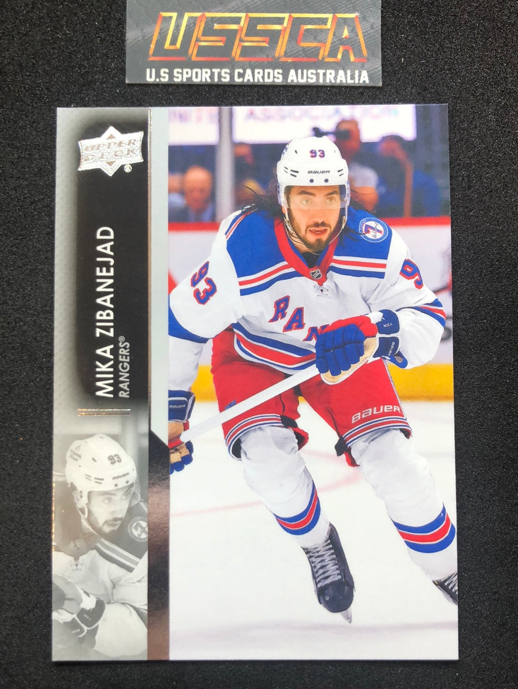 2021-22 Upper Deck Series Two #373 - Mika Zibanejad - New York Rangers