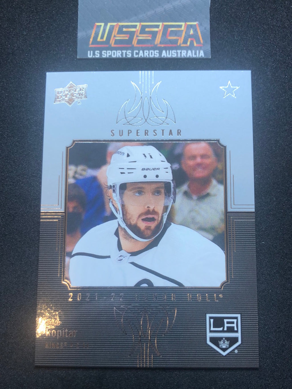 2021-22 Upper Deck Series Two #HR-91 - Honor Roll - Anze Kopitar - Los Angels Kings