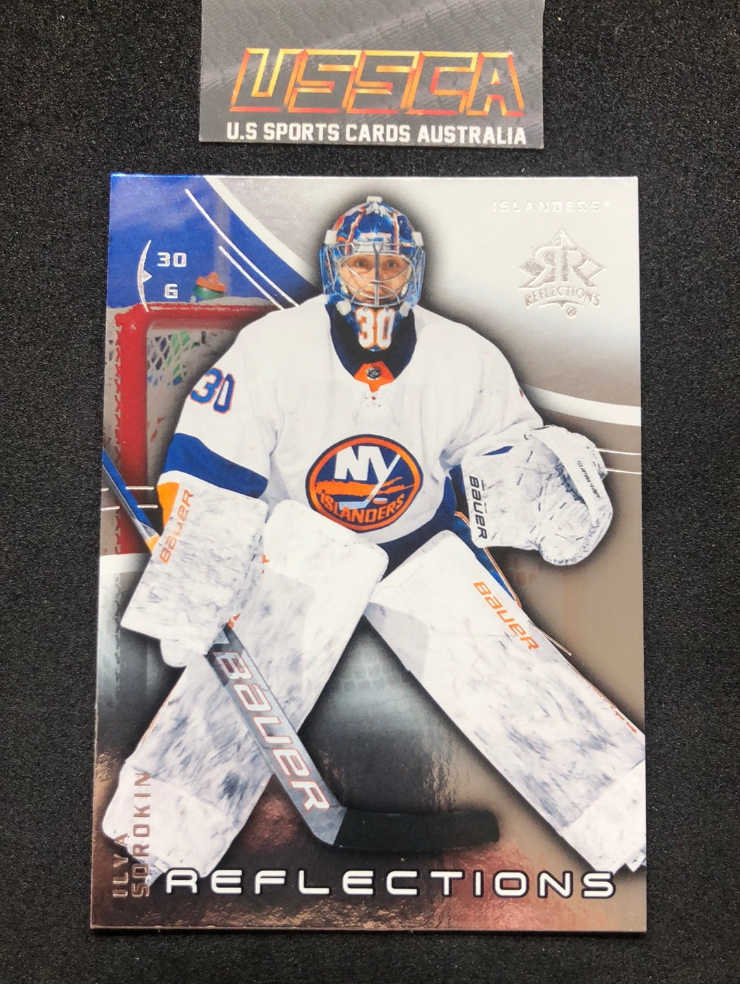 2020-21 Upper Deck Extended Series - Reflections #28 - Ilya Sorokin - New York Islanders