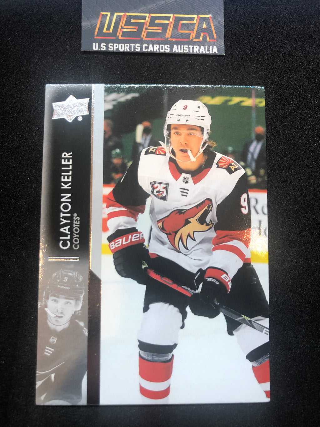 2021-22 Upper Deck Series One #11 - Clayton Keller - Arizona Coyotes