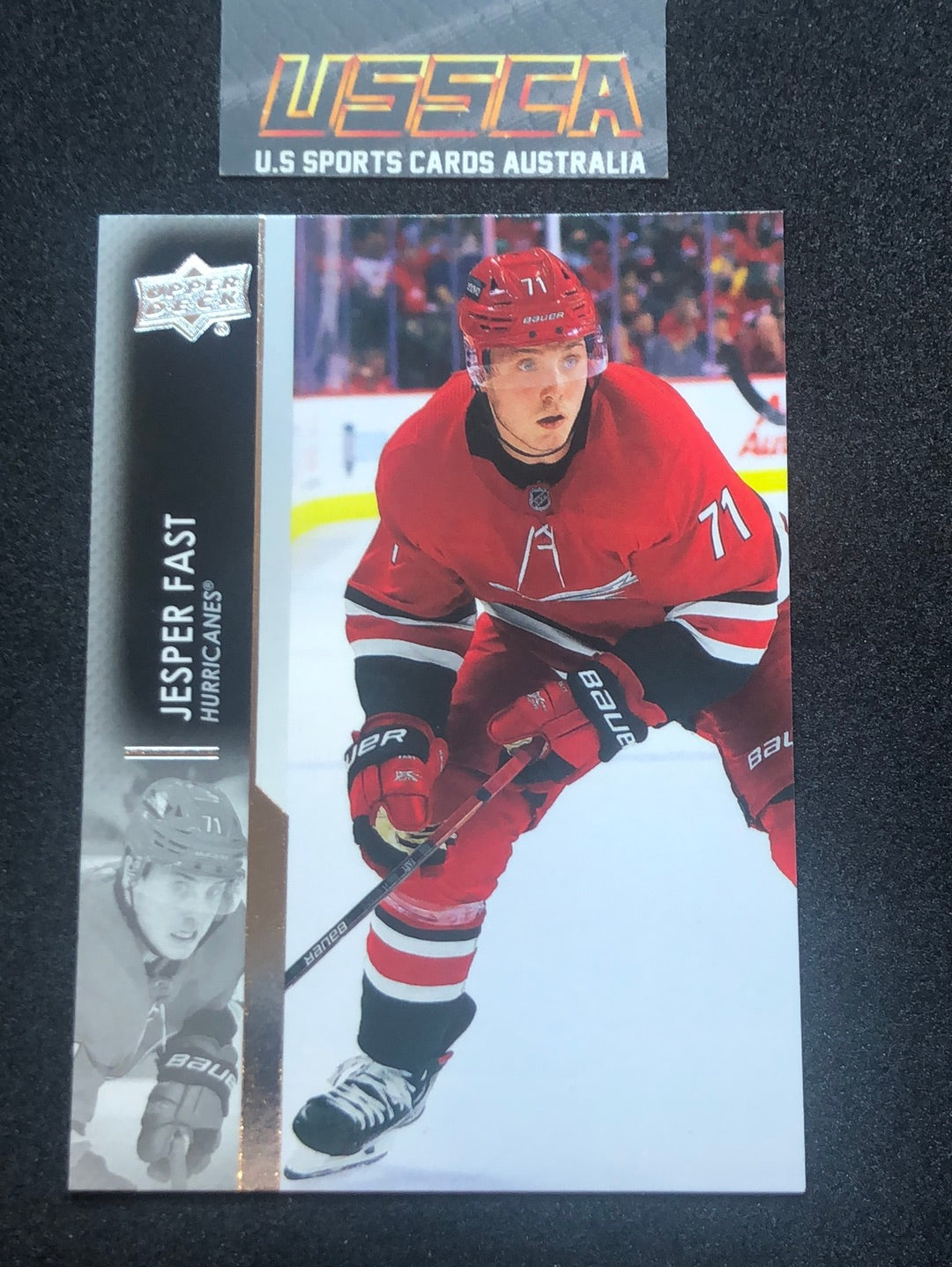 2021-22 Upper Deck Series Two #282 - Jesper Fast - Carolina Hurricanes