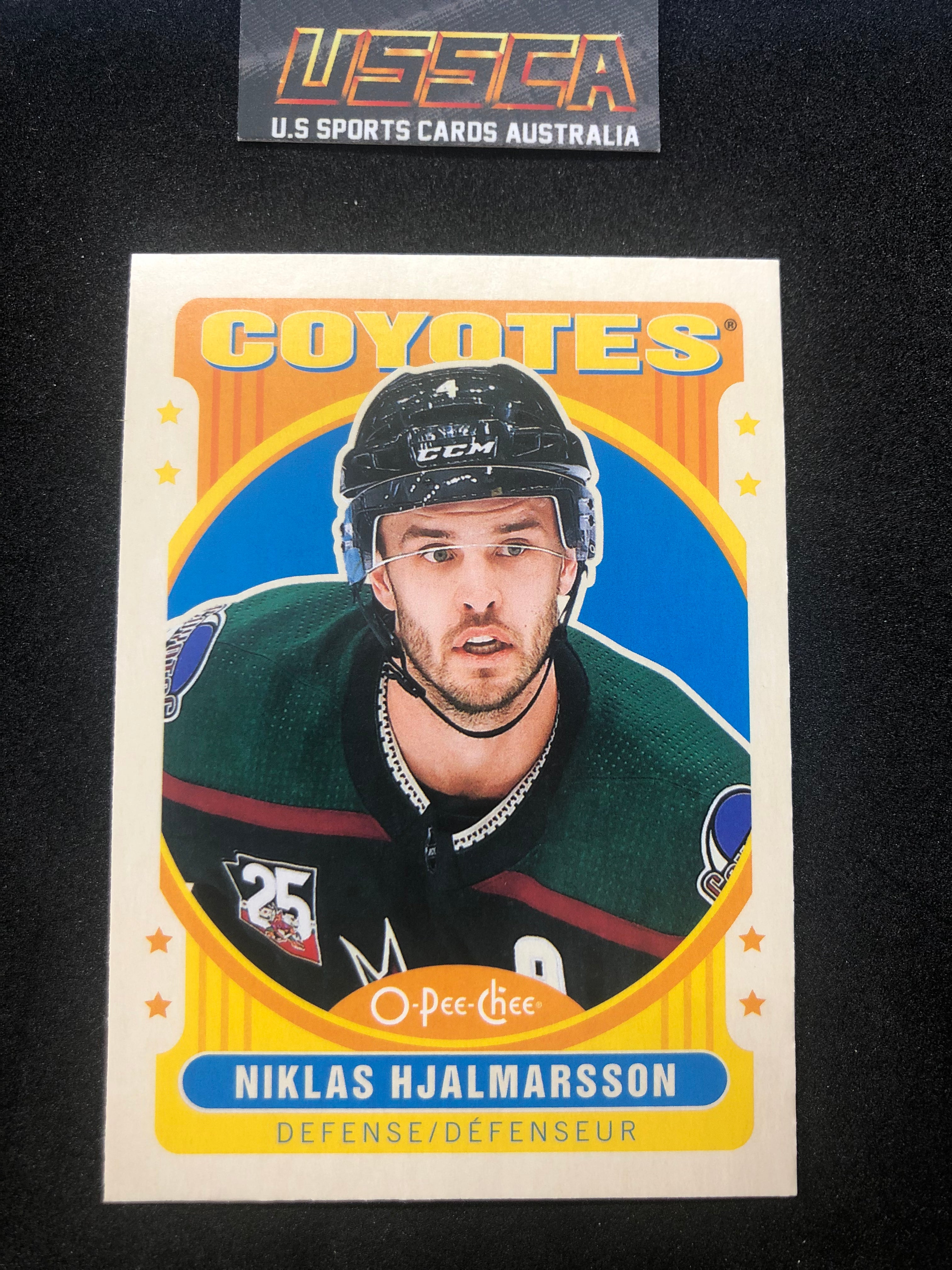 2021-22 Upper Deck O-Pee-Chee Hockey Retro #375 Niklas Hjalmarsson - Arizona Coyotes