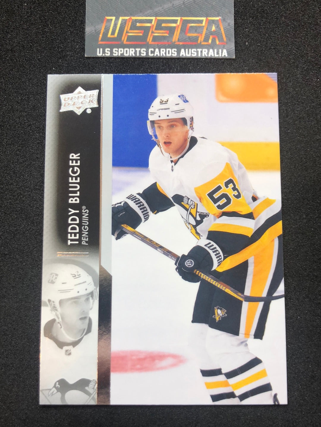 2021-22 Upper Deck Series Two #387 - Teddy Blueger - Pittsburgh Penguins