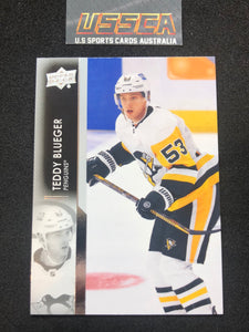 2021-22 Upper Deck Series Two #387 - Teddy Blueger - Pittsburgh Penguins