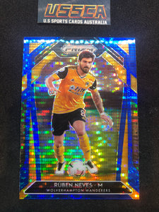 2020-21 Panini Prizm Premier League - Retail Pulsar Blue Prizm - Ruben Neves #144 - Wolverhampton Wanderers