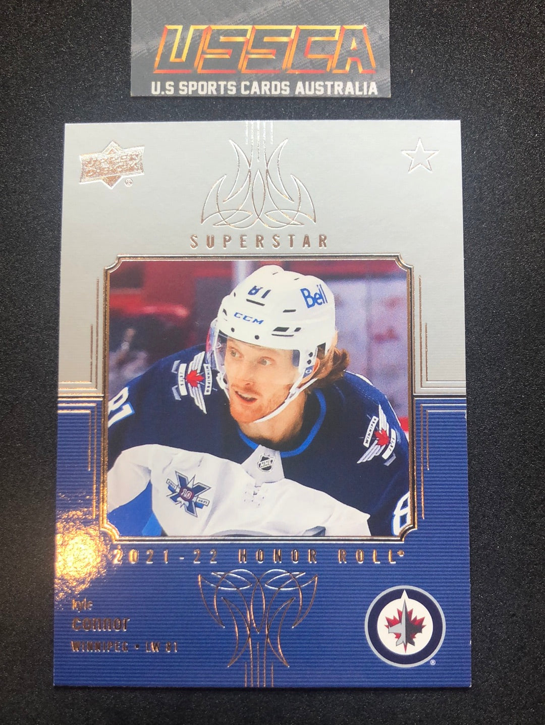 2021-22 Upper Deck Series Two #HR-19 Honor Roll - Kyle Connor - Winnipeg Jets