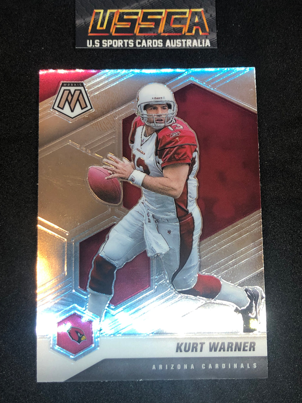 2021 Panini Mosaic Football #009 Kurt Warner - Arizona Cardinals