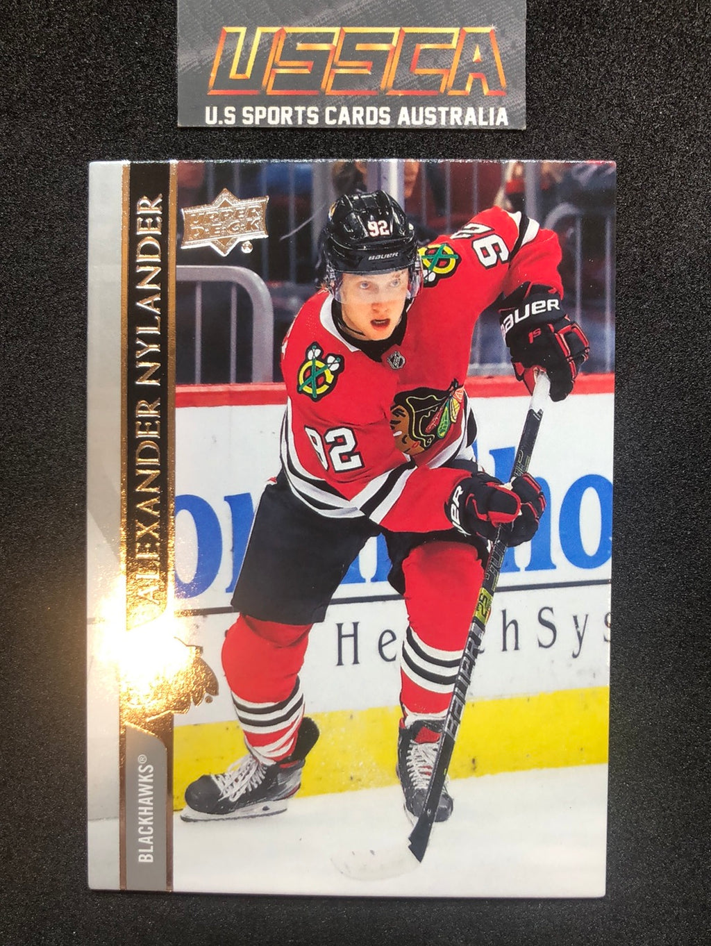 2020-21 Upper Deck Series Two #295 Alexander Nylander - Chicago Blackhawks