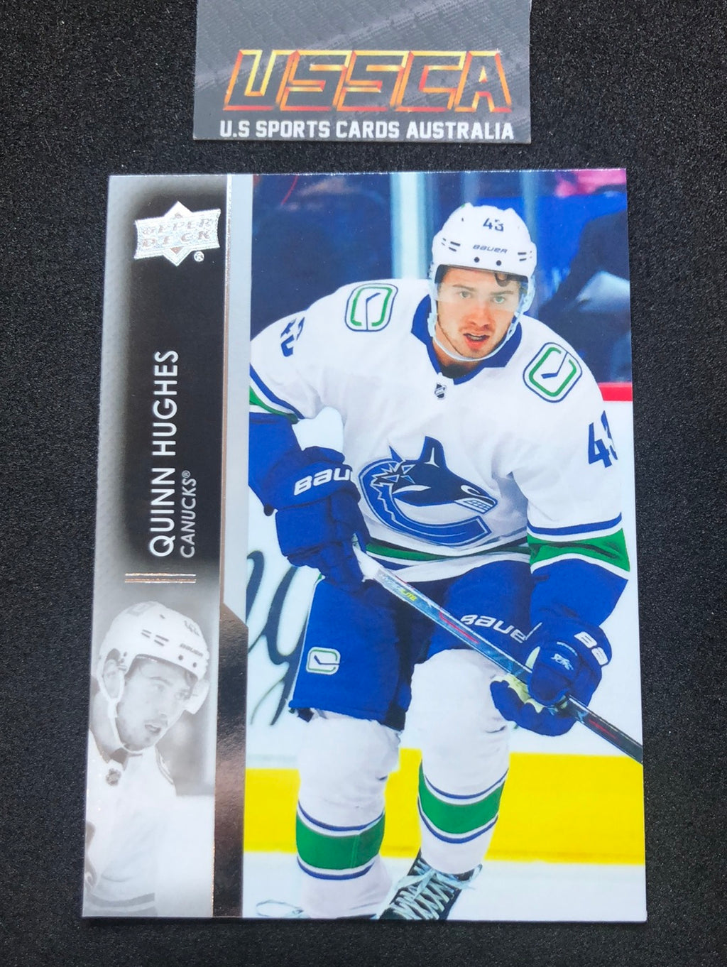 2021-22 Upper Deck Series Two #425 - Quinn Hughes - Vancouver Canucks