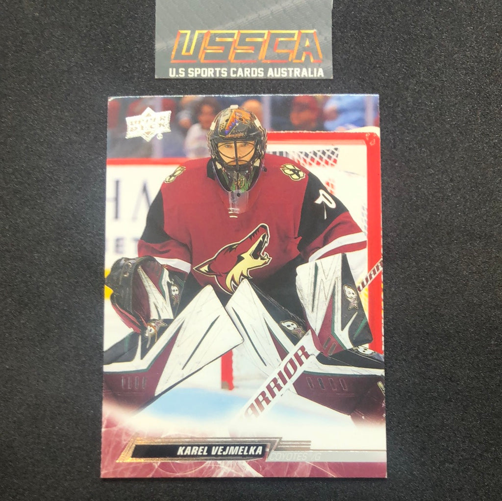 2022-23 Upper Deck Series 1 Hockey #12 Karel Vejmela - Arizona Coyotes