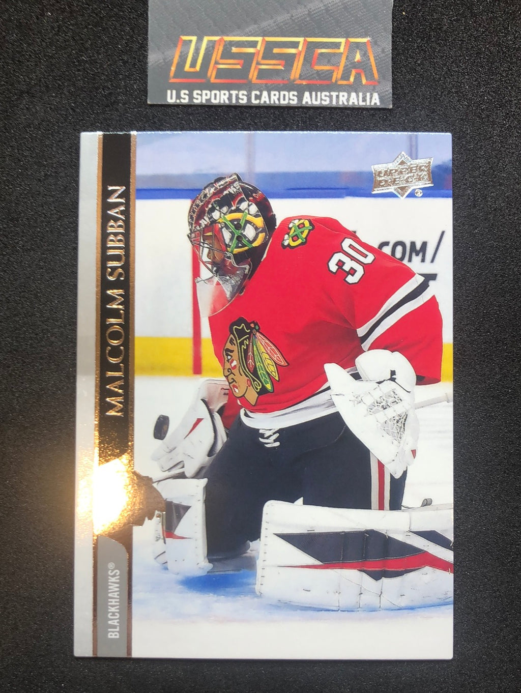 2020-21 Upper Deck Series Two #296 Malcolm Subban - Chicago Blackhawks