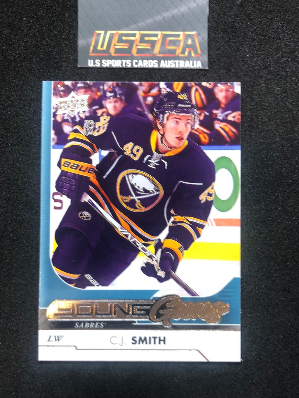 2017-18 Upper Deck Series 1 - Young Guns #225 C.J Smith - Buffalo Sabres