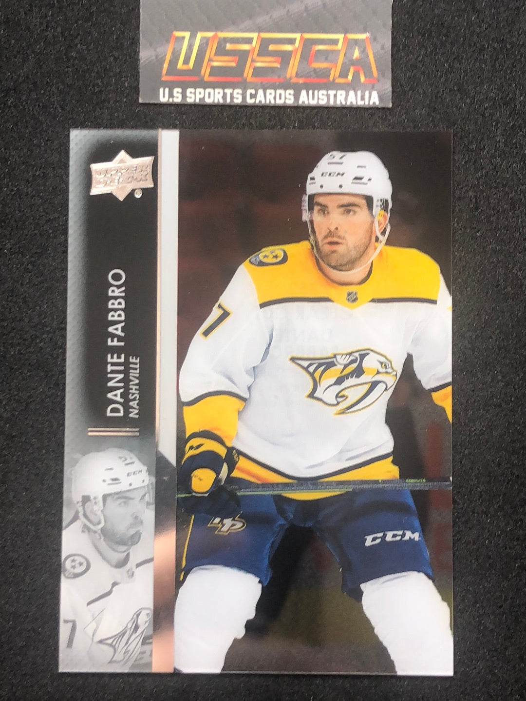 2021-22 Upper Deck Series Two #352 - Clear Cut - Dante Fabbro - Nashville Predators