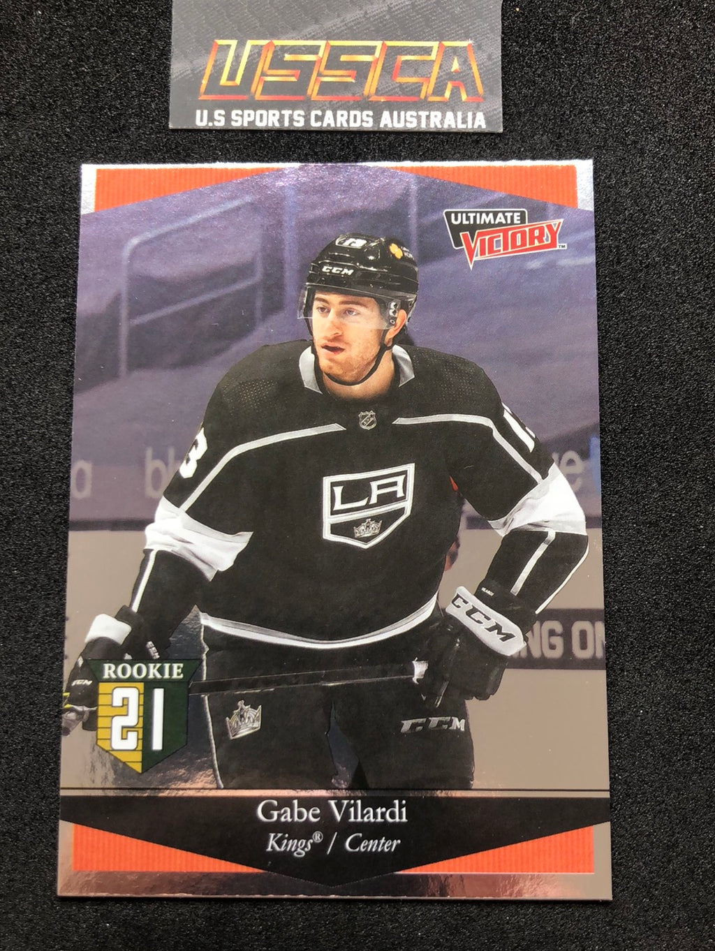 2020-21 Upper Deck Extended Series #UV-32 Ultimate Victory - Game Vilardi - Los Angeles Kings