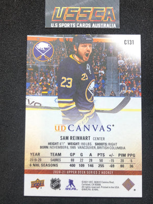 2020-21 Upper Deck Series Two #C131 - UD Canvas - Sam Reinhardt - Buffalo Sabres