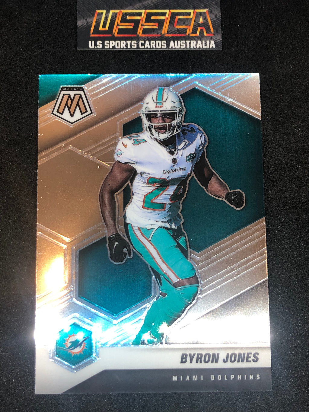 2021 Panini Mosaic Football #127 Byron Jones - Miami Dolphins