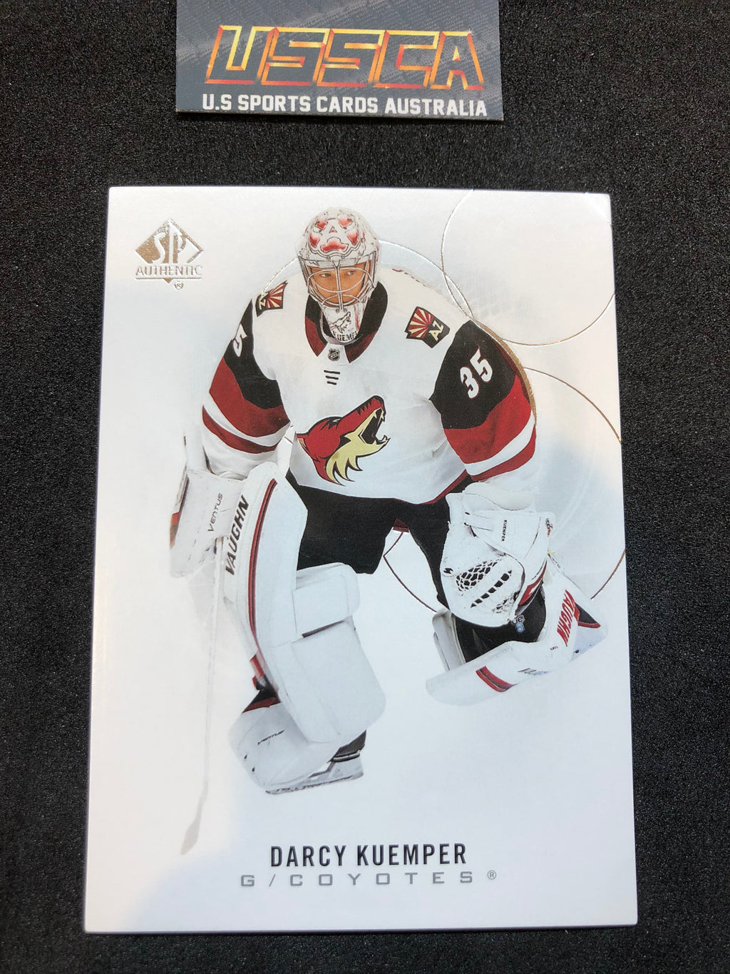 2020-21 Upper Deck SP Authentic Hockey - [Base] #27 - Darcy Kuemper - Arizona Coyotes