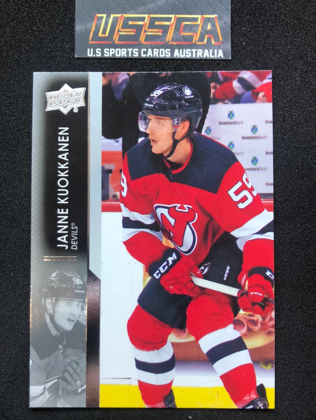 2021-22 Upper Deck Series Two #356 - Janne Kuokkanen - New Jersey Devils