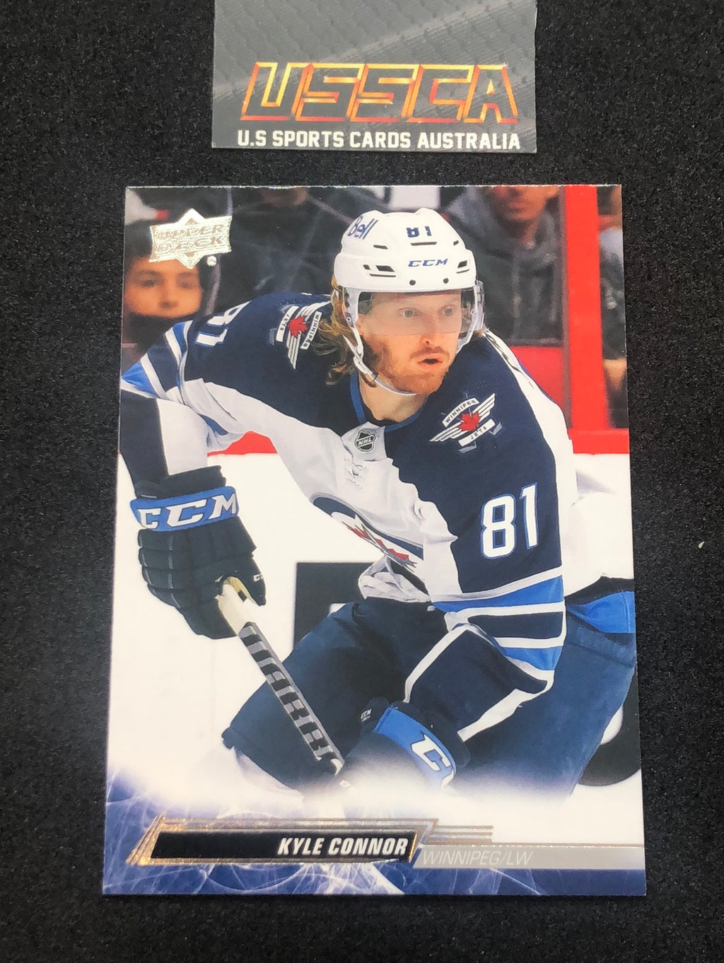 2022-23 Upper Deck Series 1 Hockey #195 - Kyle Connor - Winnipeg Jets