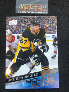 2020-21 Upper Deck Series Two #472 - Young Guns - Anthony Angelo - Pittsburgh Penguins