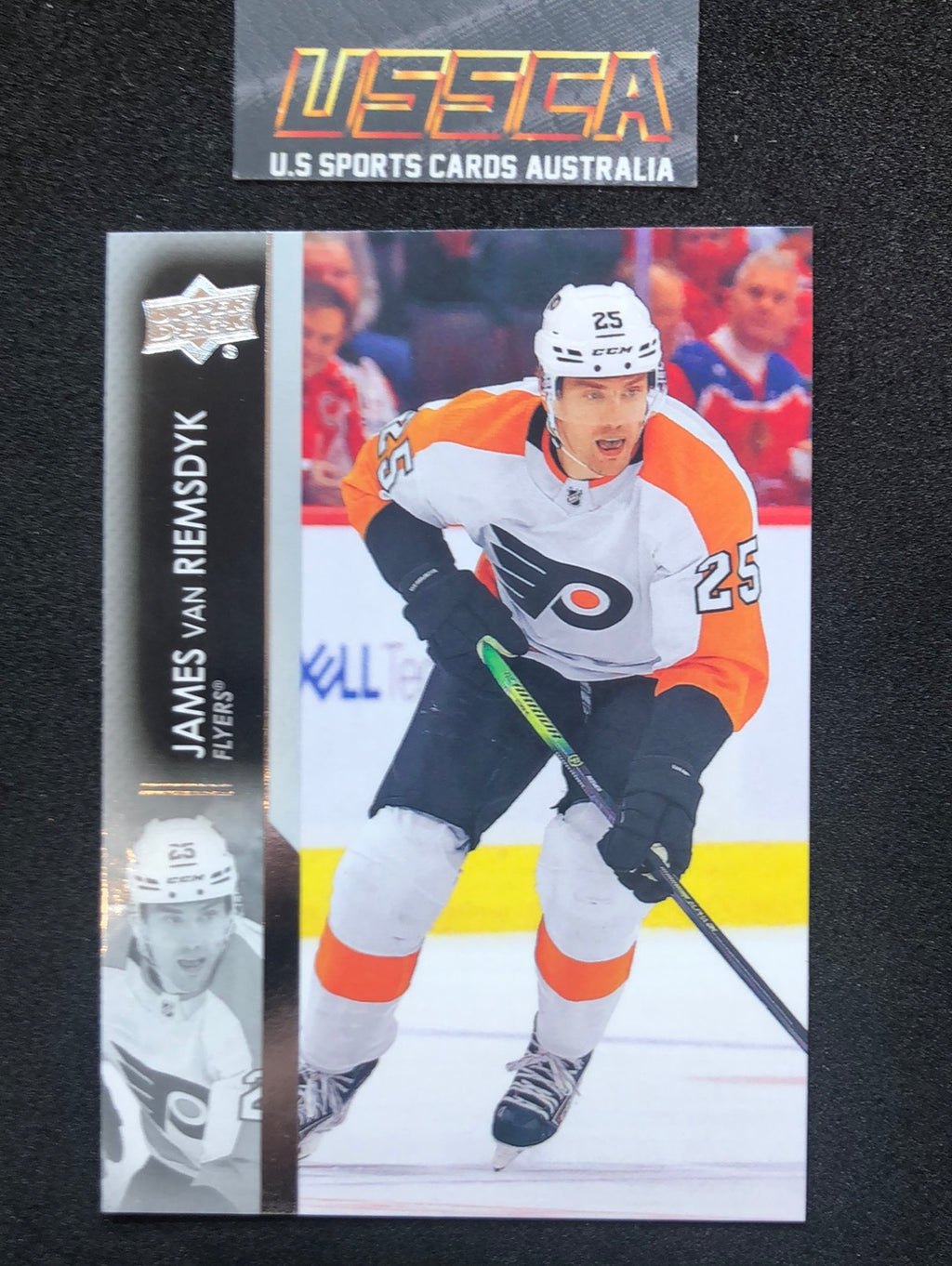 2021-22 Upper Deck Series Two #385 - James Van Riemsdyk - Philadelphia Flyers