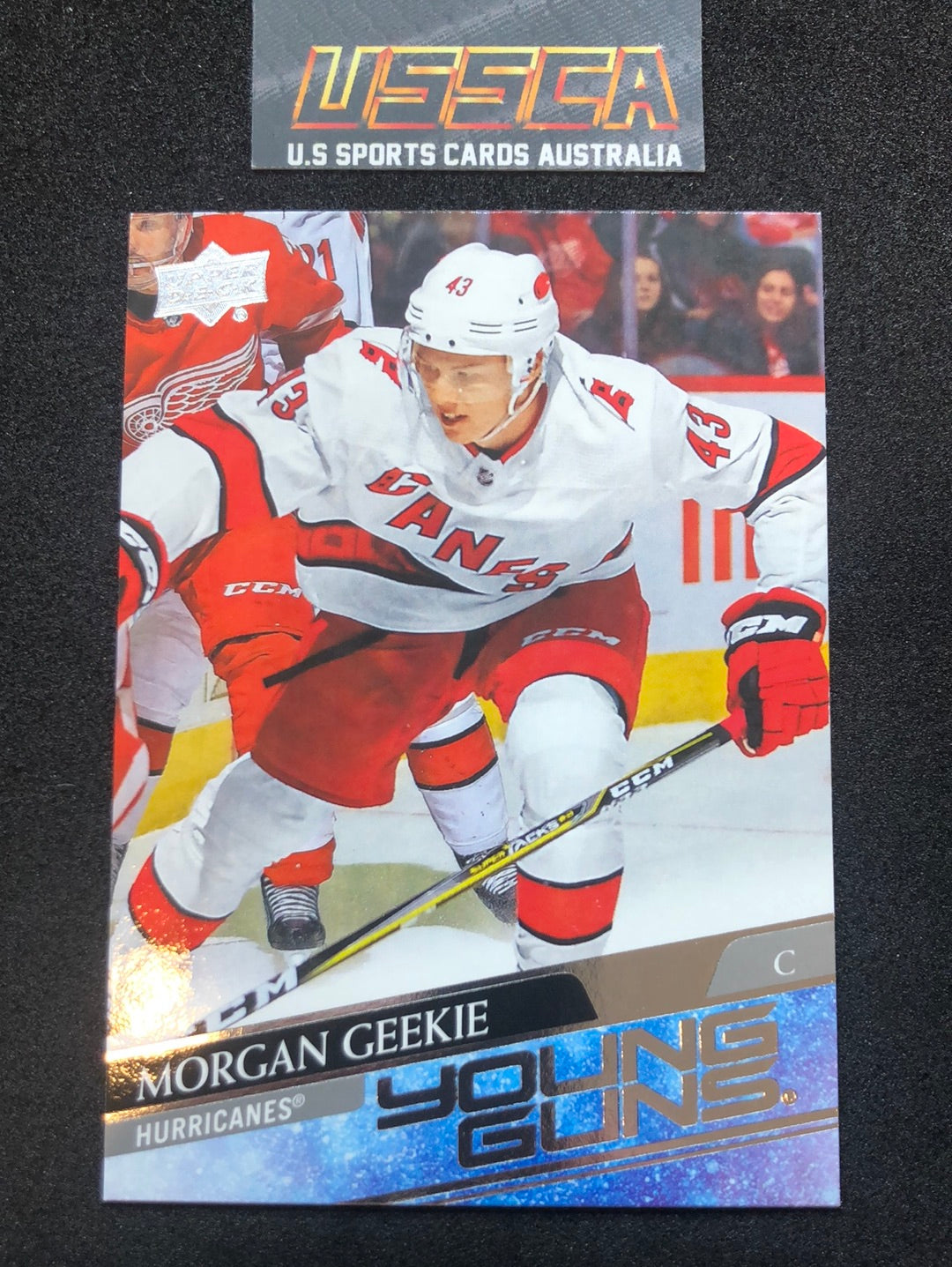 2020-21 Upper Deck Series 1 - Young Guns #210 Morgan Geekie - Carolina Hurricanes