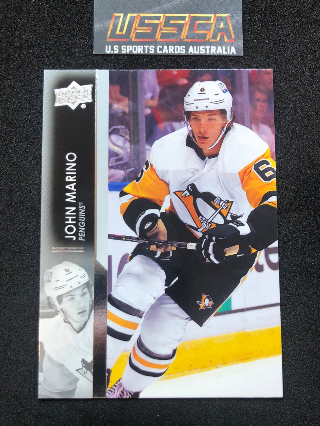 2021-22 Upper Deck Series Two #390 - John Marino - Pittsburgh Penguins