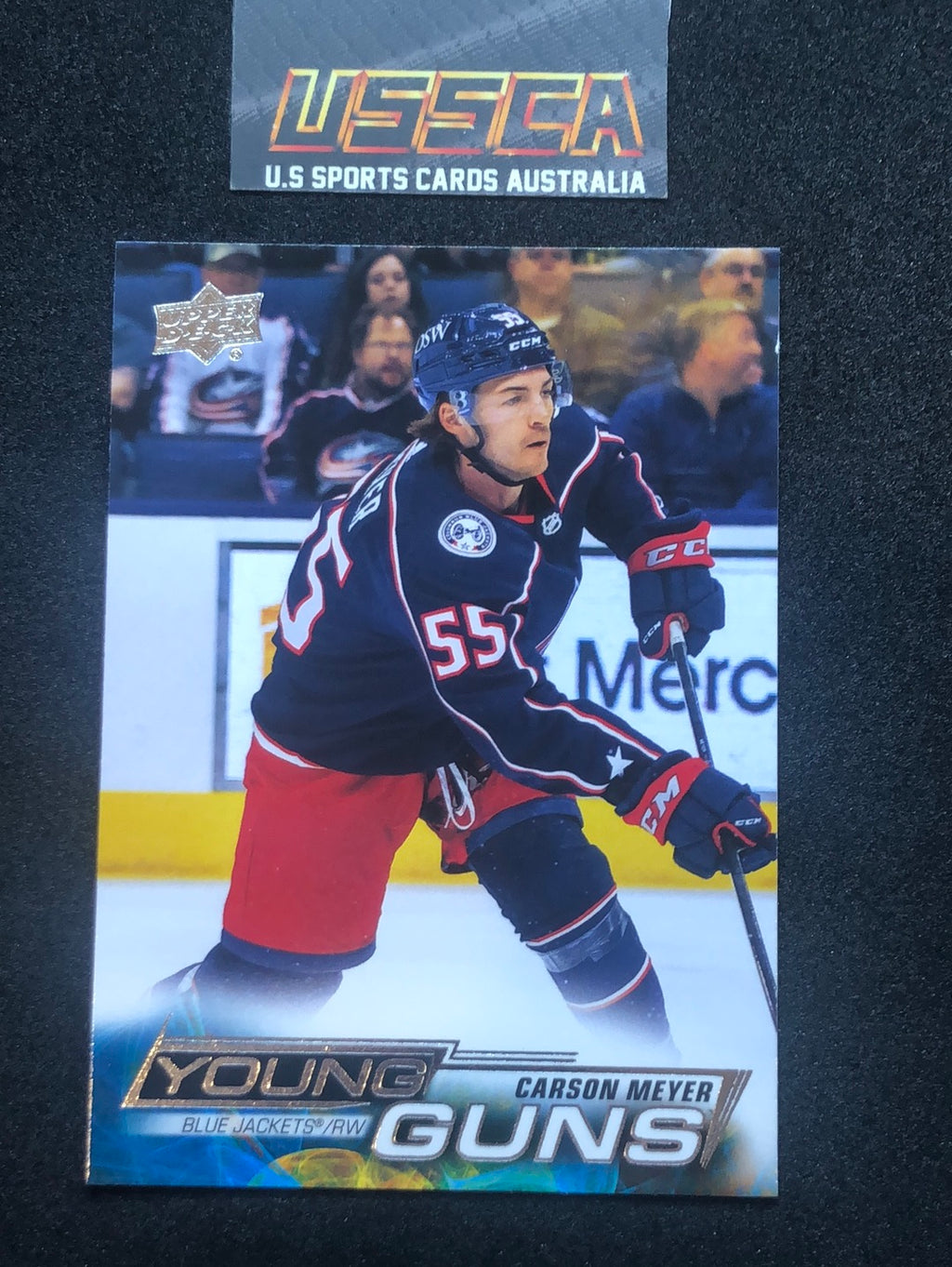 2022-23 Upper Deck Series One #231 - Young Guns -  Carson Meyer - Columbus Blue Jackets RC