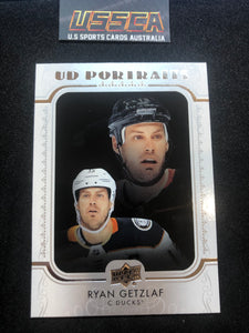 2019-20 Upper Deck Series 1 - UD Portraits#P-9 Ryan Getzlaf - Anaheim Ducks